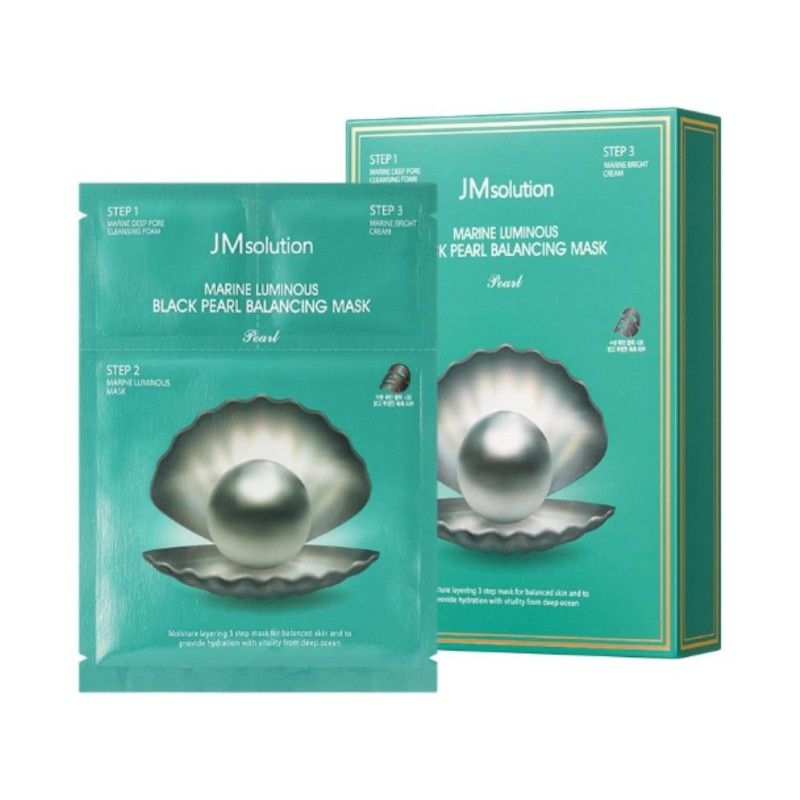 JM Solution黑珍珠面膜补水保湿平衡 10片
