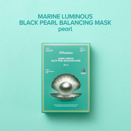 JM Solution Marine Luminous Black Pearl Balancing Mask 10pcs