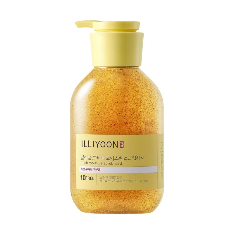 Illiyoon一理润柚子磨砂沐浴露清爽去角质 400ml
