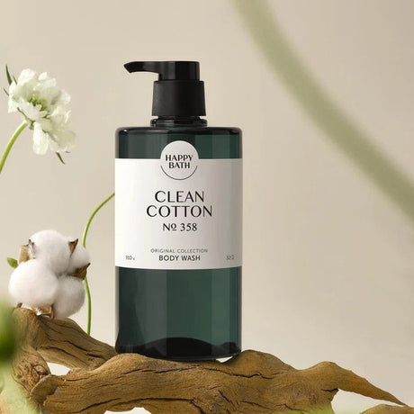 Happy Bath Body Wash Clean No.358 Cotton 910g