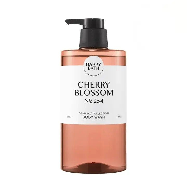 Happy Bath可爱樱花沐浴露NO.254持久留香润白补水 910g