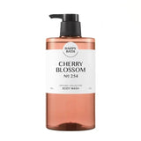 Happy Bath可爱樱花沐浴露NO.254持久留香润白补水 910g
