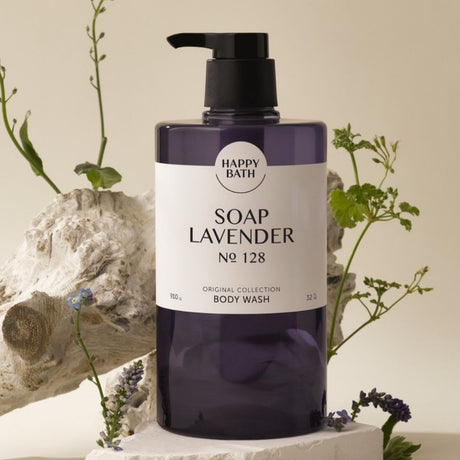 Happy Bath Body Wash No. 128 Soap Lavender 910g