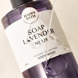 Happy Bath Body Wash No. 128 Soap Lavender 910g