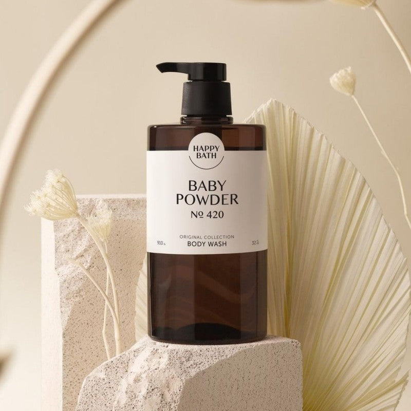 Happy Bath Baby Powder Body Wash No.420 910g