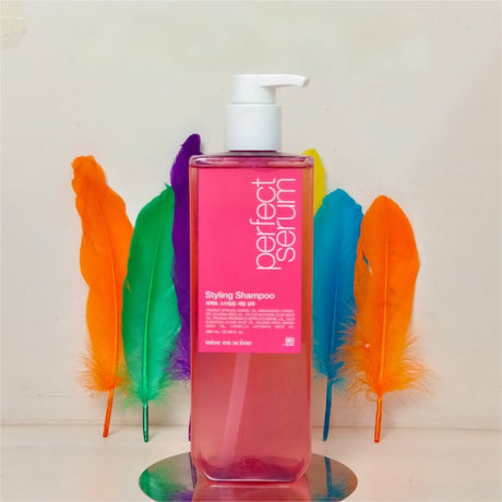 Mise En Scene爱茉莉美仙妆完美修护洗发水粉色 680ml