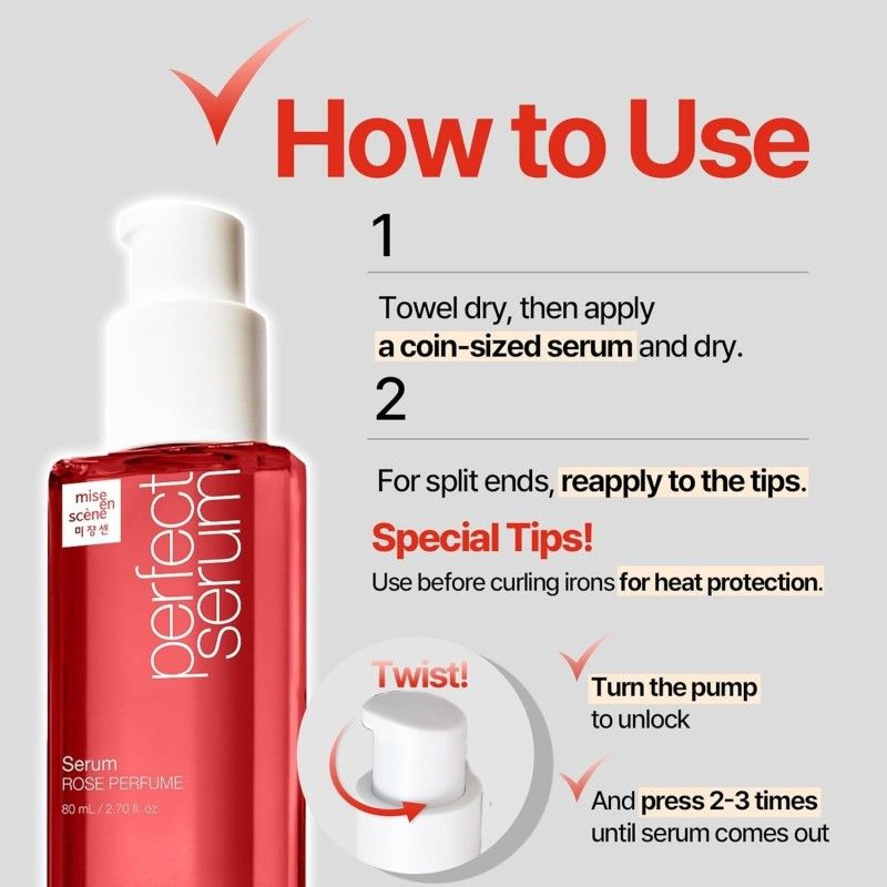 Mise En Scene Perfect Serum Rose Perfume 80ml