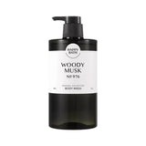 Happy Bath Woody Musk Body Wash NO.976 910g