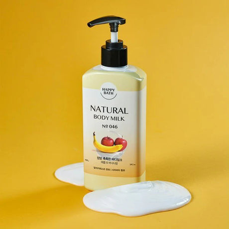 Happy Bath Natural Body Milk Apple & Banana 400g