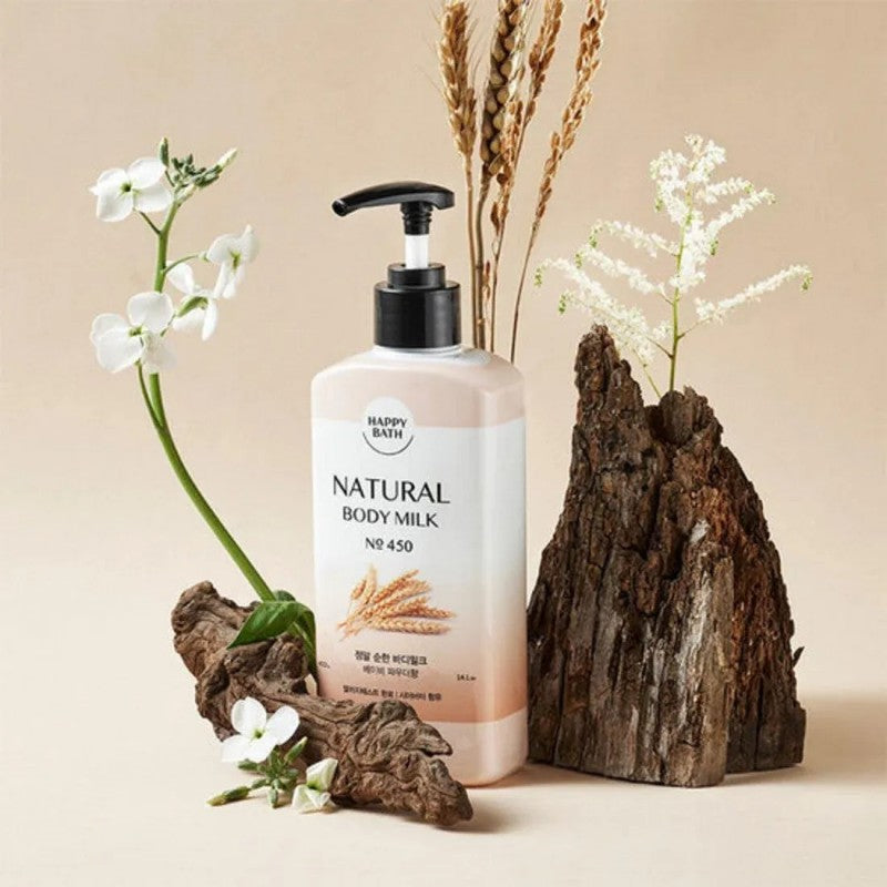 Happy Bath Natural Body Milk NO.450 400g