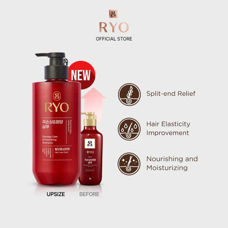 Ryo Shampoo Damage Care & Nourishing 480ml