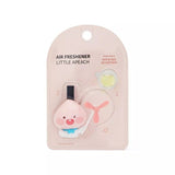 Kakao Friends Pinwheel Car Air Freshener Apeach Fresh Lemon