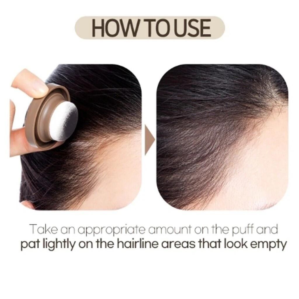 Etude House Pang Pang Hair Shadow #03 Natural Black 3.5g