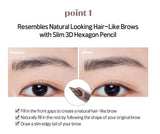Etude House Bear Edge Slim Brow #03 Gray Brown