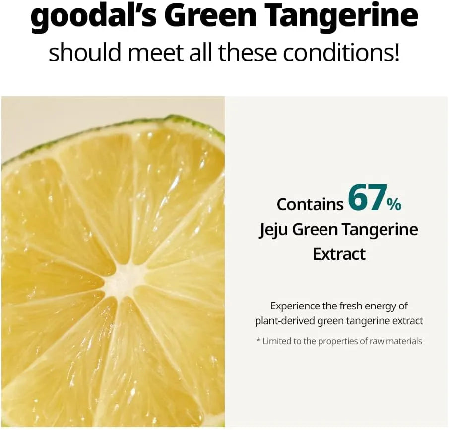 Goodal Green Tangerine Vitamin C Dark Spot Care Cream 50ml