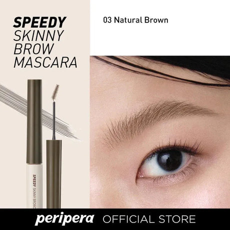 Peripera Speedy Skinny Browcara #03 Natural Brown