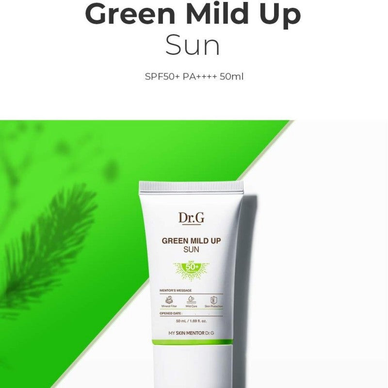 Dr.G Green Mild Up Sun+ SPF50+ PA++++ 50ml