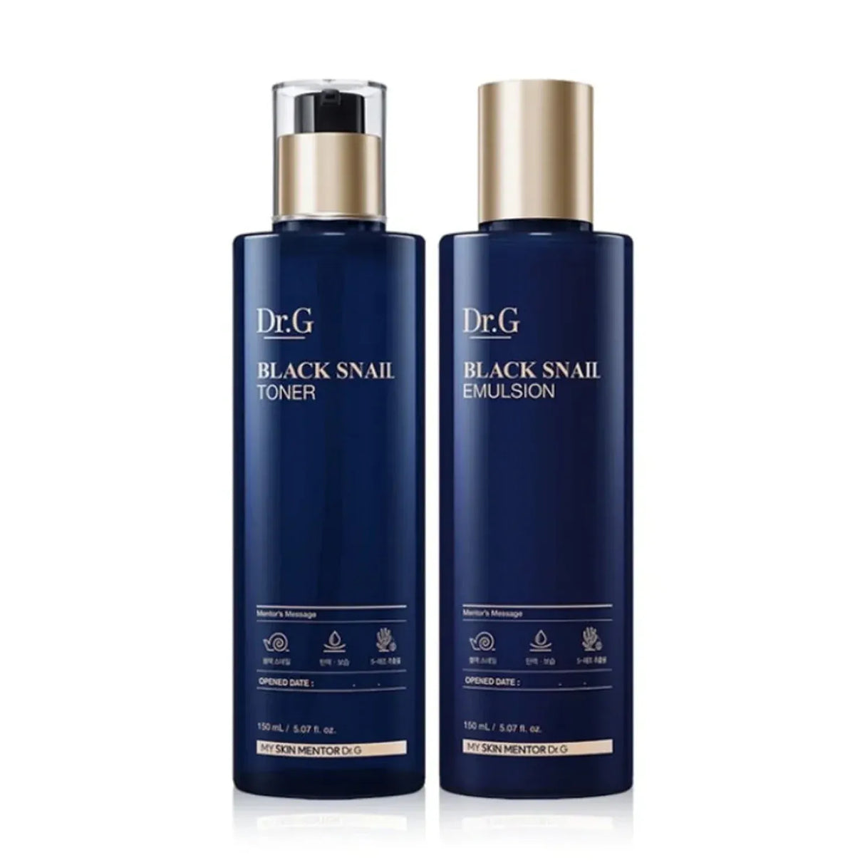 Dr.G黑蜗牛基础护肤套装 (爽肤水150ml+乳液150ml )