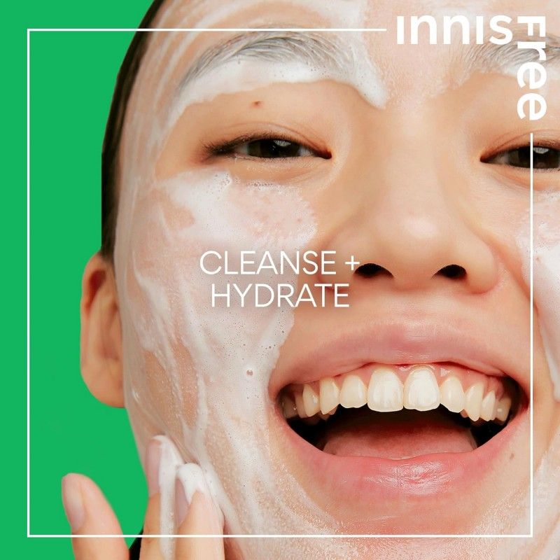 Innisfree悦诗风吟绿茶氨基酸洁面水润保湿 150g
