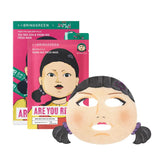 Bring Green SQUID GAME Fresh Facial Mask (Tea Tree CICA 5pcs + Younghee 5pcs) 10pcs