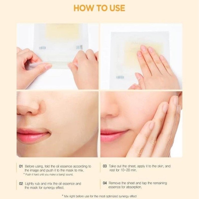 JM Solution Water Luminous S.O.S Ringer Amino Mask 10pcs