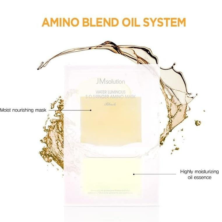 JM Solution Water Luminous S.O.S Ringer Amino Mask 10pcs