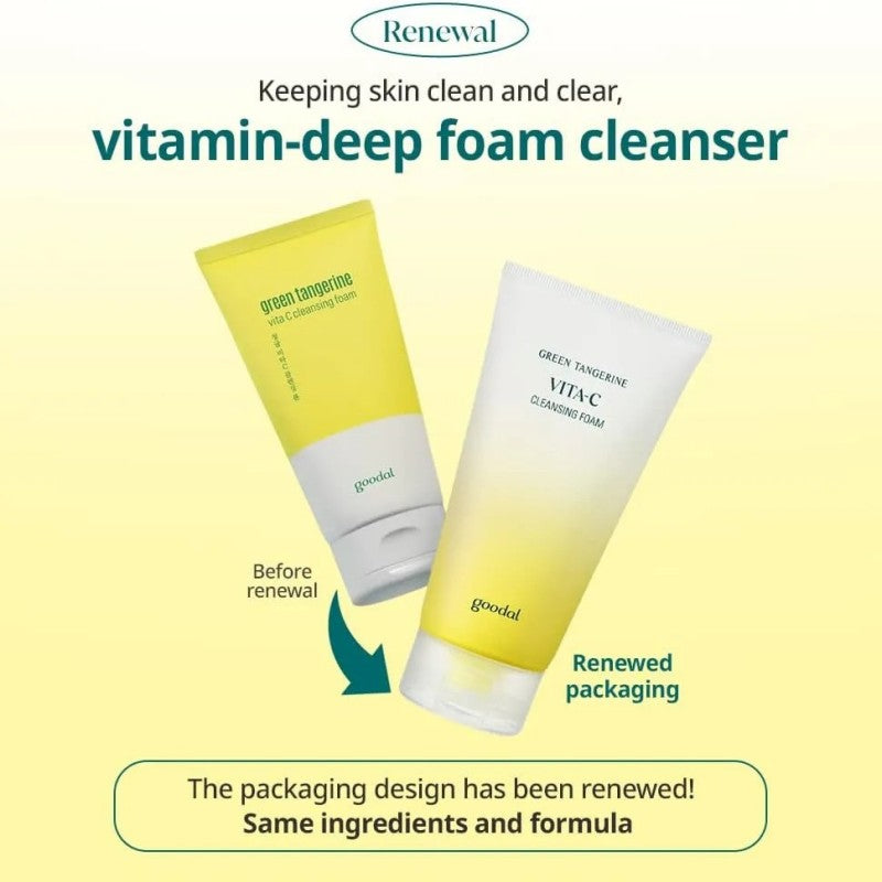 Goodal Green Tangerine Vita C Cleansing Foam 150ml