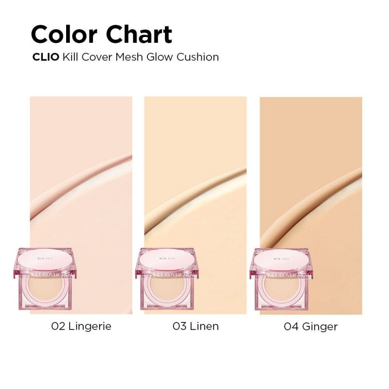 Clio Kill Cover Mesh Glow Cushion #03-BY Linen