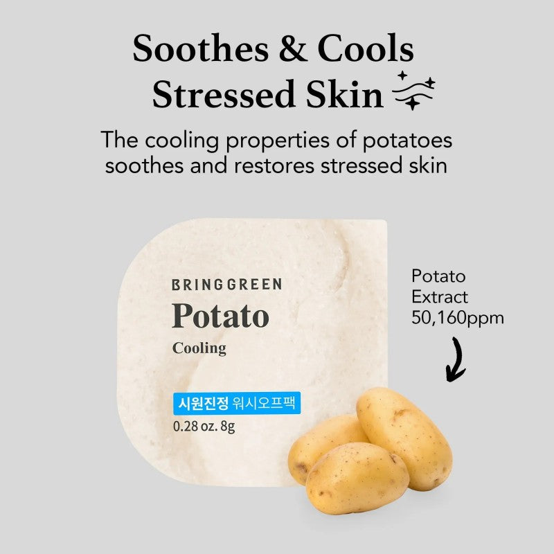Bring Green Fresh Bowl Potato Cooling Wash Off Pack 8g