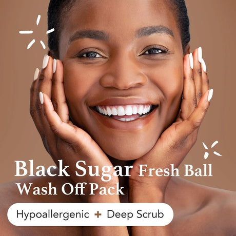 Bring Green Fresh Ball Wash Off Pack Black Sugar Deep Scrub 8g