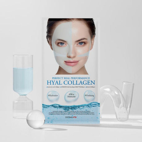 Dermafix Perfect Real Performance Hyal Collagen Mask 8pcs