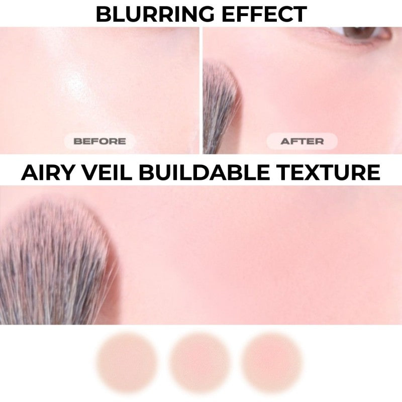 About Tone Fluffy Wear Blusher #02 Bashful Pink
