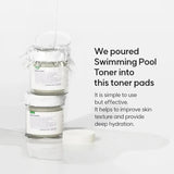 Eqqualberry Swimming Pool Toner Pads 70pcs