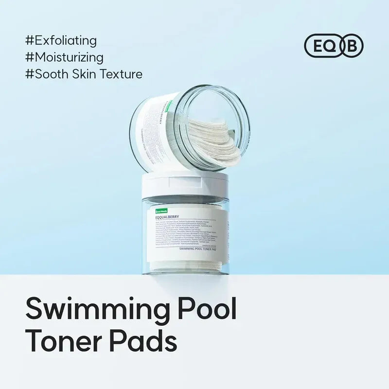 Eqqualberry Swimming Pool Toner Pads 70pcs