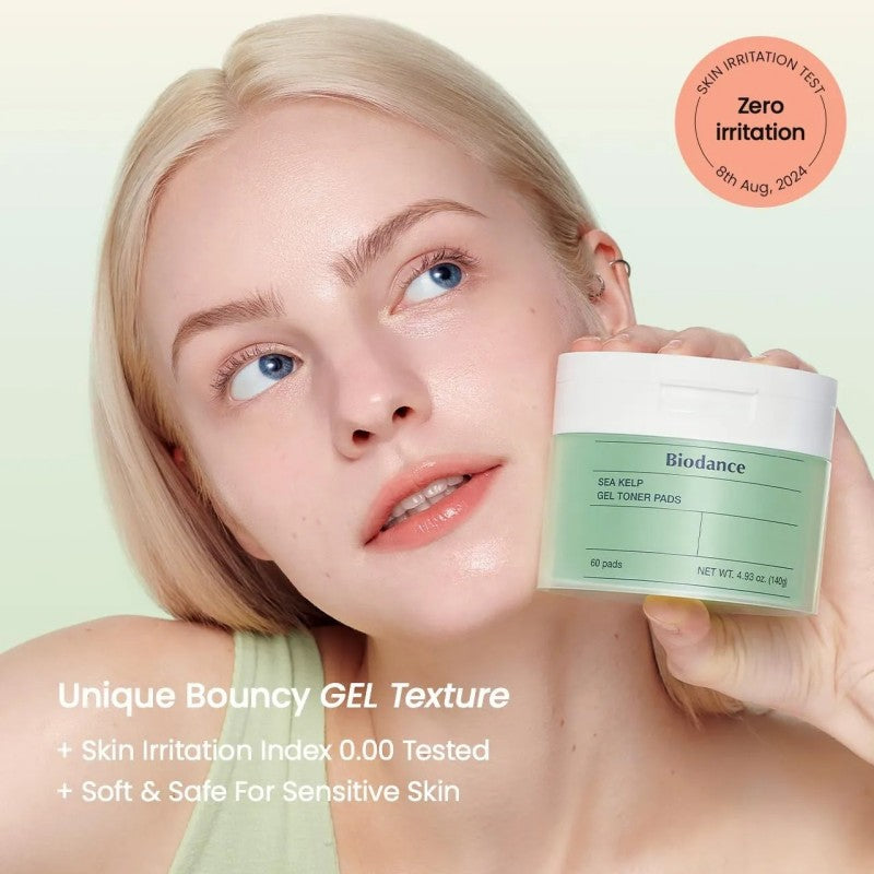 Biodance Sea Kelp Gel Toner Pads 60pcs