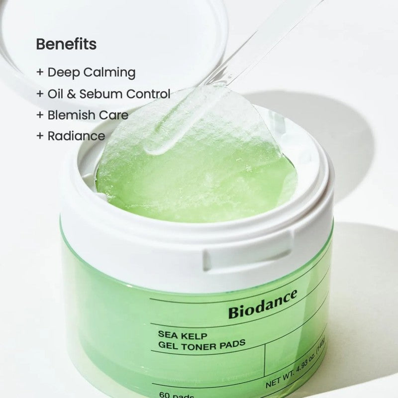 Biodance Sea Kelp Gel Toner Pads 60pcs