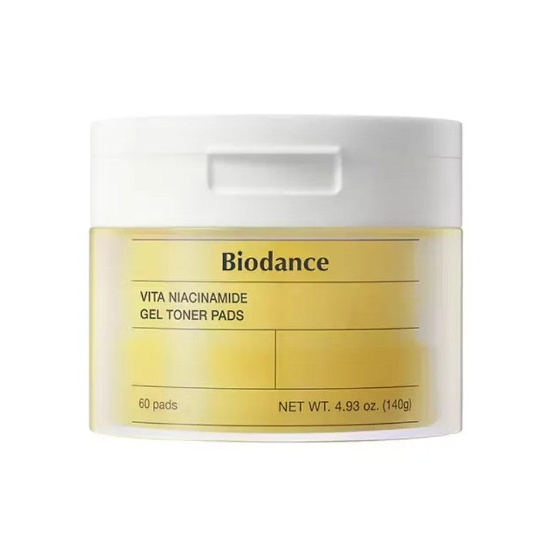 Biodance Vita Niacinamide Gel Toner Pads 60pcs