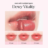 Peripera菲丽菲拉水光沁润唇釉夹心糖唇彩#04蜜桃荔枝