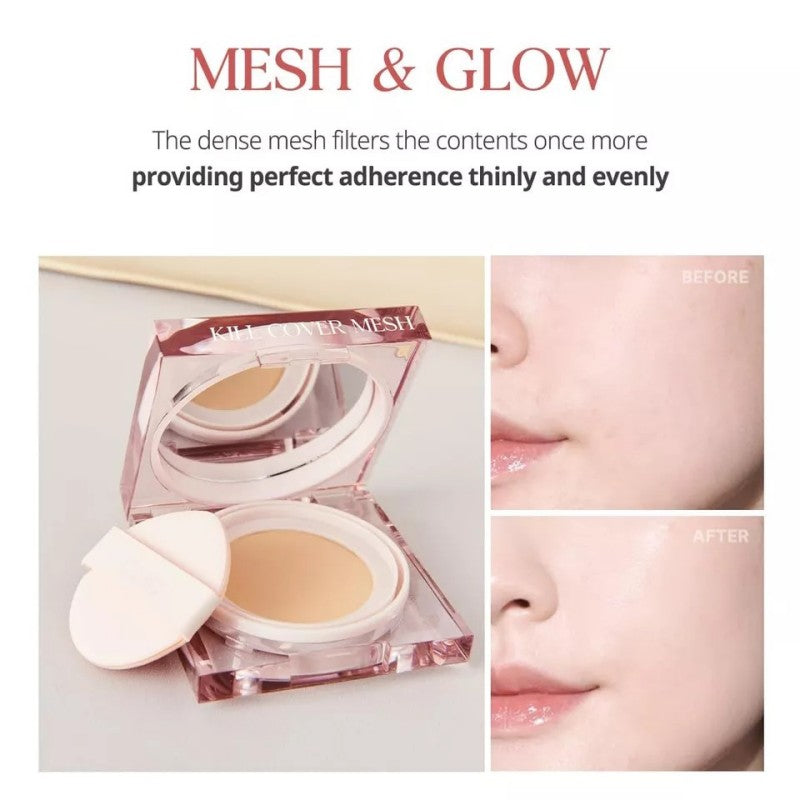 Clio Kill Cover Mesh Glow Cushion Mini SPF50+ #03 Linen 5g