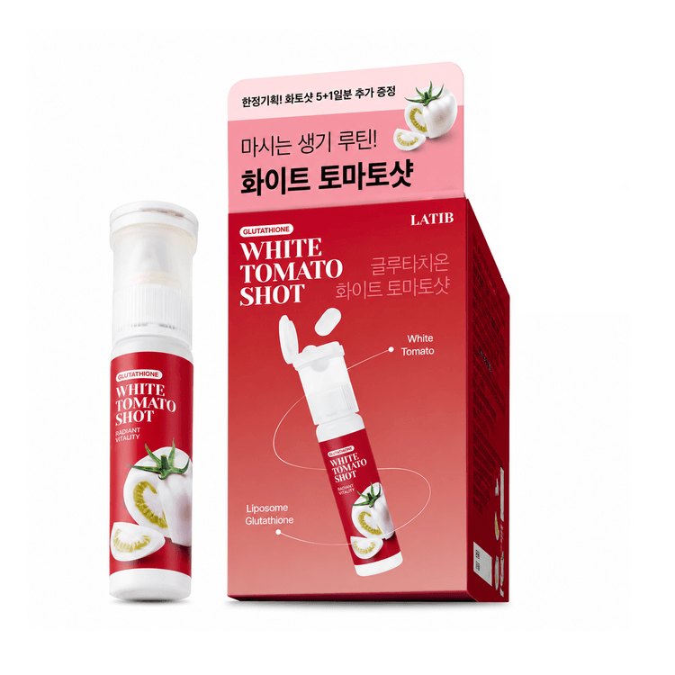 Latib Glutathione White Tomato Shot 5+1pcs
