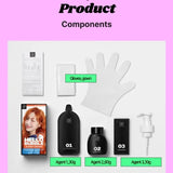 Mise En Scene New Hello Bubble Hair Coloring #3NT Dark Choco
