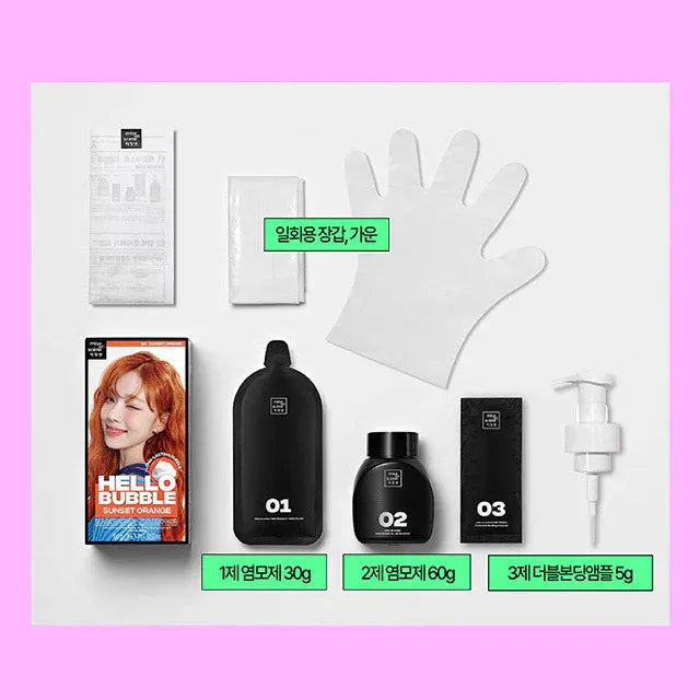 Mise En Scene爱茉莉美仙妆泡沫染发剂#8MB雾面棕