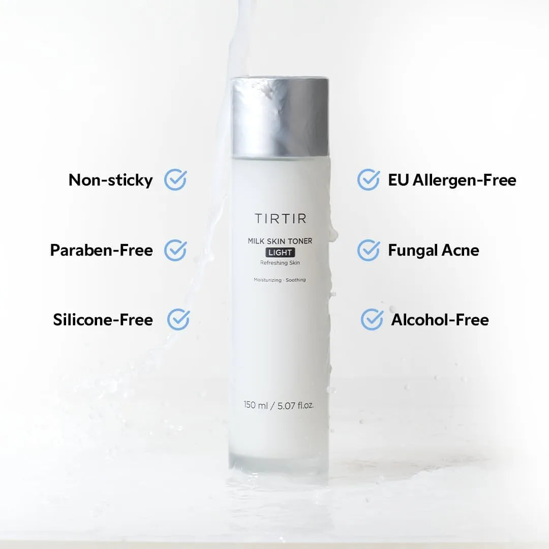TIRTIR牛奶滋养柔润爽肤水轻爽版 150ml