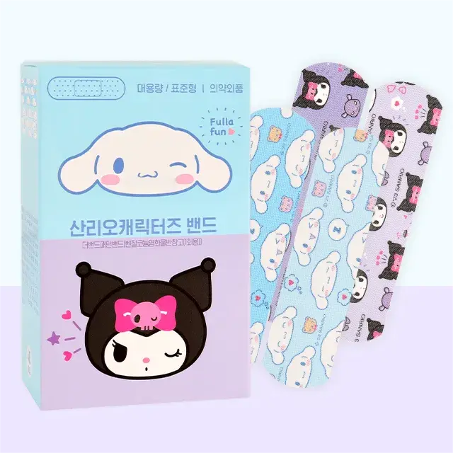 Sanrio三丽鸥人物创可贴标准型 12张
