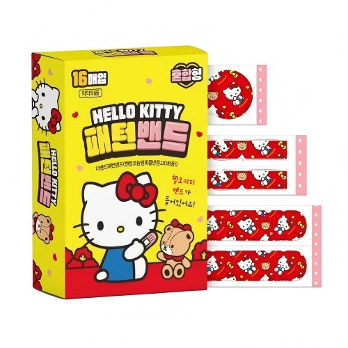 Sanrio Hello Kitty Patterned Bandage 16pcs