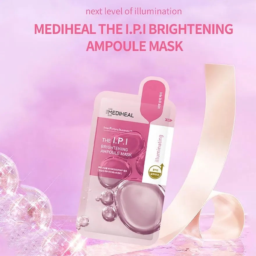 Mediheal美迪惠尔THE I.P.I提亮安瓶面膜保湿美白 10片