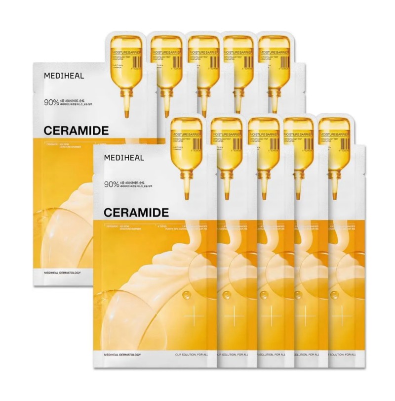 Mediheal Ceramide Essential Mask Moisture Barrier 10pcs