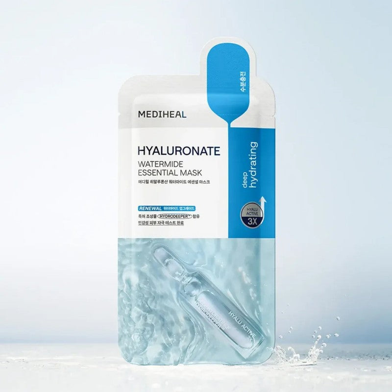 Mediheal Hyaluronate Watermide Essential Mask Sheet 10pcs