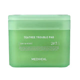 Mediheal美迪惠尔茶树湿敷棉片保湿去角质二次清洁 100片