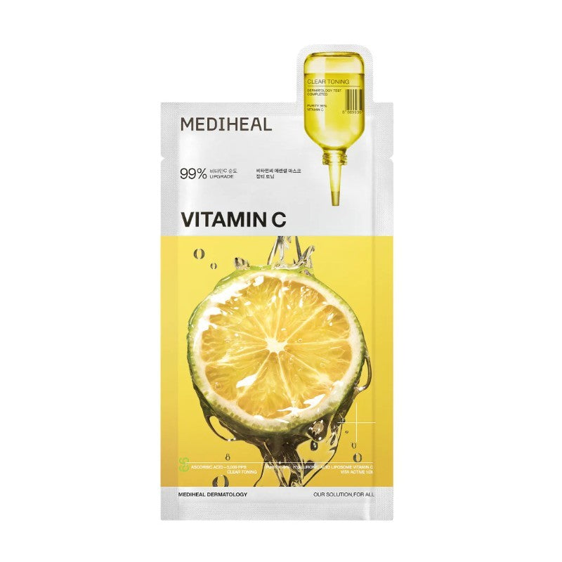 Mediheal Vitamin C Essential Mask Clear Toning 1pcs